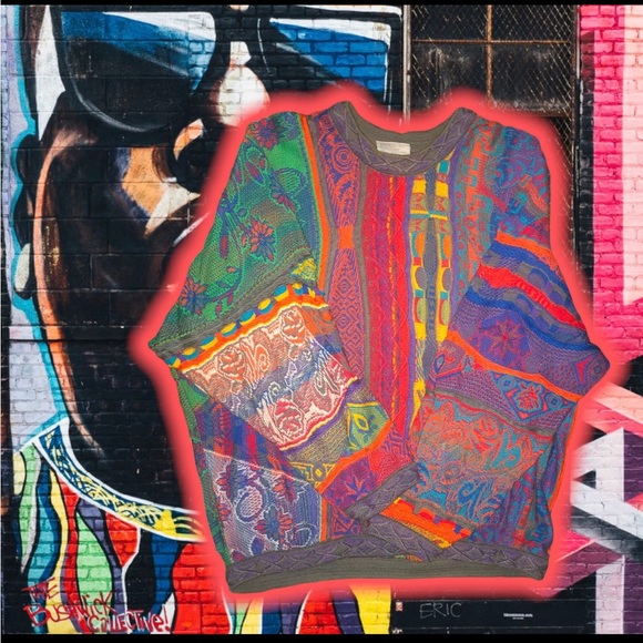 💎ViNTaGe💎 COoGi 🧵 SWeaTeR 🪡 🧶 (Multi / GraY) - Picture 2 of 3